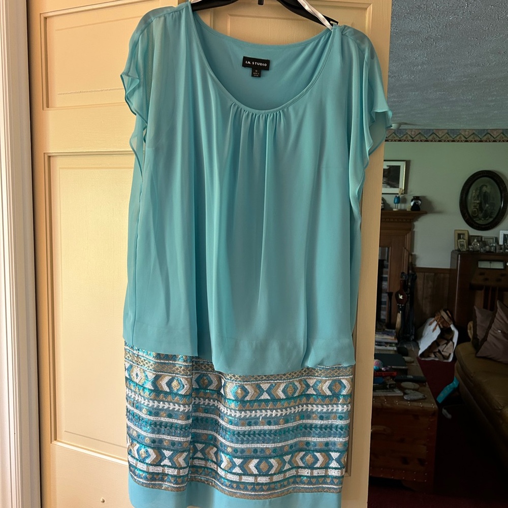 Drop Waist Party Dress